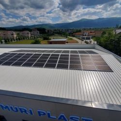 Sistemi fotovoltaik 27.28 kWp ne kompanine Muri Plast