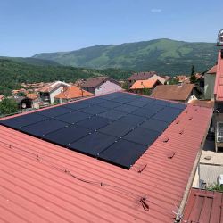 Sistemi fotovoltaik 10 kWp ne Komunen e Shterpces