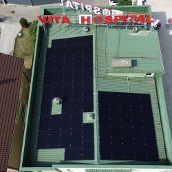 Projekti 23.78 kWp tek Vita Hospital 