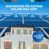 Subvencione per sisteme solare nga GEFF